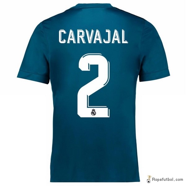 Camiseta Real Madrid Replica Tercera Ropa Carvajal 2017/18